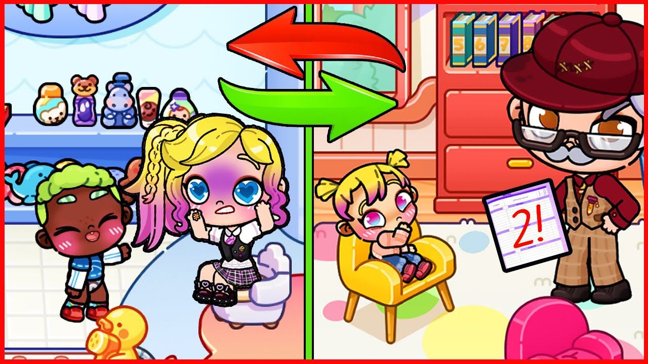 АЛИСА И АЛИНА ПОМЕНЯЛИСЬ МЕСТАМИ↔♀️ AVATAR WORLD ИСТОРИЯ РУТИНА СЕМЬИ ОБНОВЛЕНИЕ СЕРИАЛ