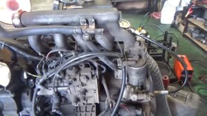 Проверка давления масла в двигателе 662911 10004256 Ssang Young OM 662 Istana