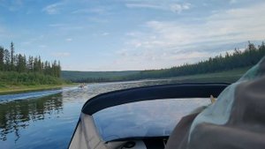 Tohatsu 18 и Ривьера 3200 ск на водомете