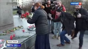 В Праге убрали памятник маршалу Коневу