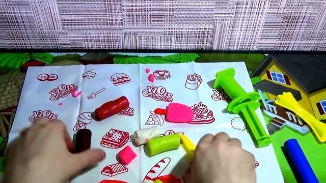 Плей до фабрика мороженого. Play Doh ice cream. смотреть онлайн