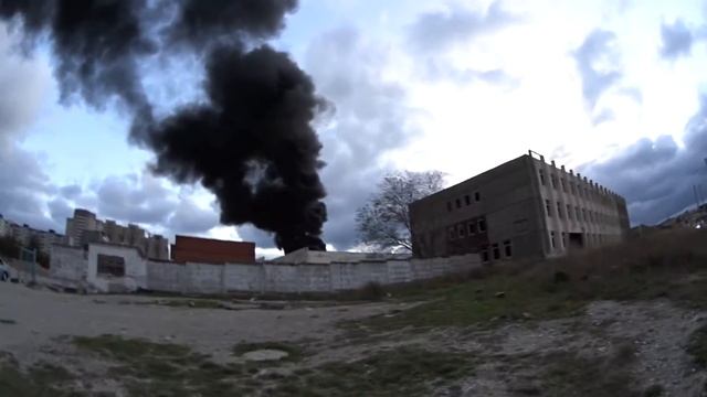 Пожар в Новороссийске 29 октября 2016 ч.1 смотреть онлайн