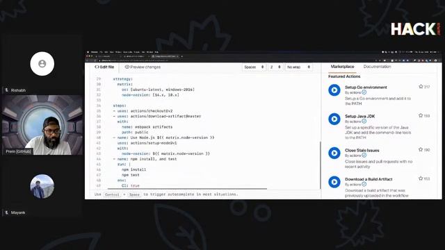 Playing with Github Actions by Prem Kumar, Implementation Engineer - Github смотреть онлайн