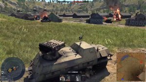 15 cm Pz.W.42 German Rocket Launcher Gameplay | War Thunder