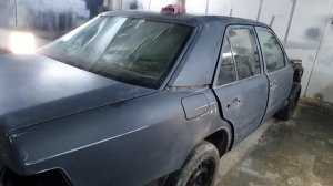 МЕРСЕДЕС W124 ПОДГОТОВКА И ОКРАС КУЗОВА