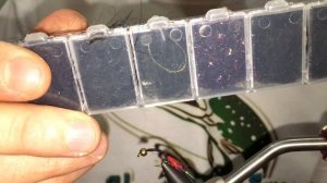 Вязание мушек для рыбалки. Рабочая зимняя мушка.