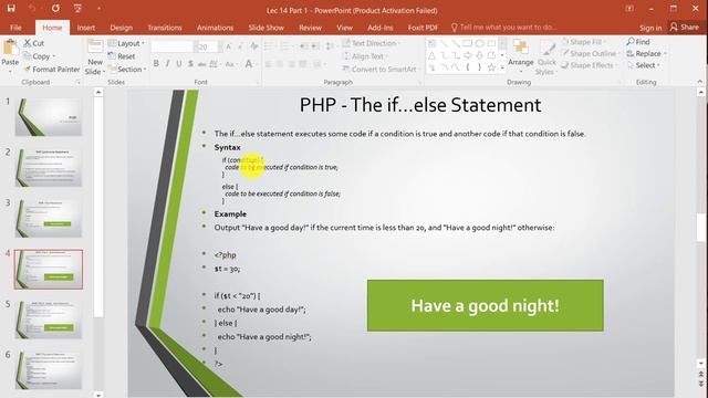 Lec 14 PHP conditional statements #SSTutorials #PHPTutorial #PHPIf Else