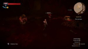 The Witcher 3 Лысая гора Цири бой с ведьмами