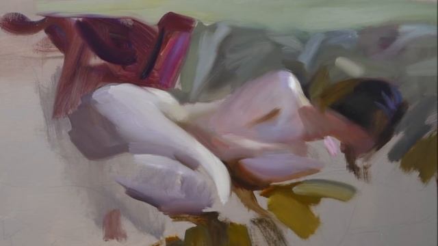 FIGURE PAINTING. OIL ON CANVAS. Anna Marinova смотреть онлайн