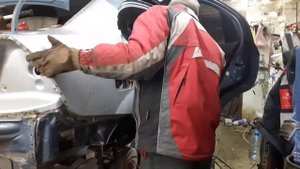 кузовной ремонт с заменой заднего крыла авео т250 финиш. Запчасти ?