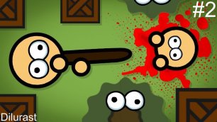 Surviv.io #2 КОРОЛЕВСКАЯ БИТВА! 🤩СУПЕР выживание! Видеоигра онлайн! GAME MOBILE Dilurast