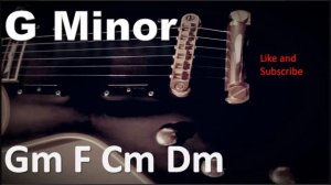 G Minor Backing Track For Scale Practice