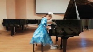 Хромченкова Евгения, И. Беркович, Вариации на русскую народную песню "Во саду ли, в огороде..."