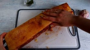 Сало, Съедается за 5 минут! НЕЖНЕЙШЕЕ, Просто Тает во рту Сало в пакете!