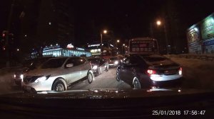 Девушка за рулем! Езда на ручнике!!!