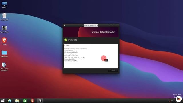 Make Windows 8.1 Look Like MacOS Big Sur (2022) || MacOS Big Sur Theme (Light and Dark Theme) смотреть онлайн