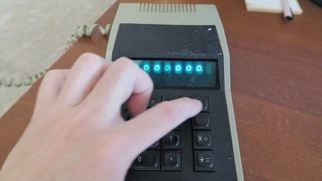 Калькулятор ЭКВМ Электроника С3-07, советская ламповая электроника смотреть онлайн