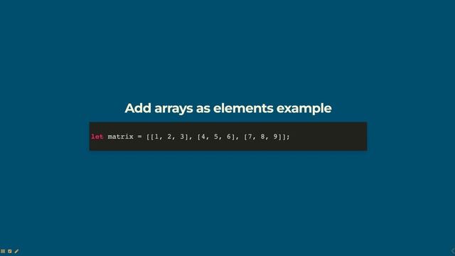 Multidimensional arrays in  Javascript
