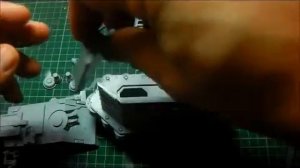 Lets Build A:Land Raider Armoured Proteus:Part Three.