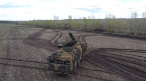 Уникальные кадры. "Искандер" наносит удар по обьекту ВСУ.