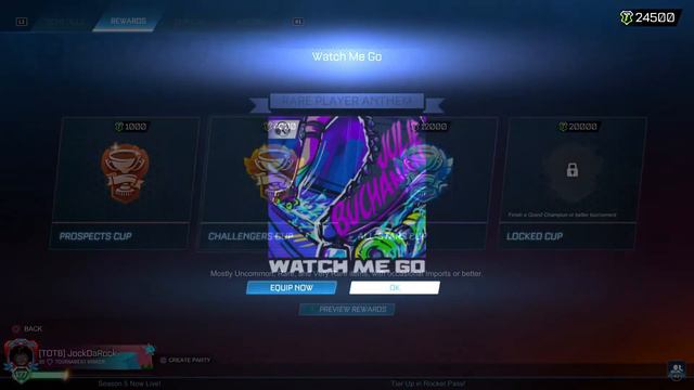 29000 Rocket League Tournament Credits