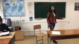 Урок литературы. Сценка школы при КАУ