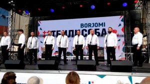 "Эх дороги" в исполнении "Грузинских голосов" на Тбилисоба.Минск 2018г.
