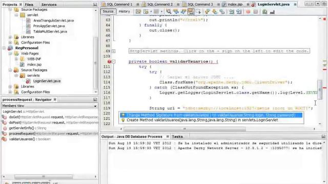 CURSO DE JAVA ENTERPRISE EDITION BASICO - VIDEO No. 10 смотреть онлайн