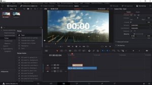 Как установить таймер Давинчи? DaVinci Resolve 16