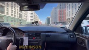 w210 3.2 выхлоп, вроде получилось хорошо