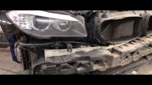 BMW M5 F10 МОЙКА РАДИАТОРОВ ОБЯЗАТЕЛЬНА