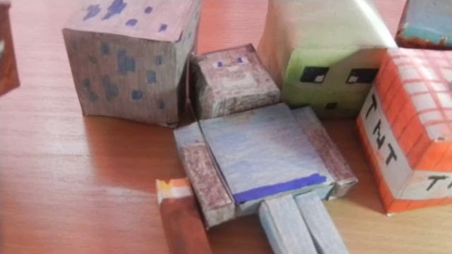 Блоки из бумаги майнкрафт 1 серия смотреть онлайн