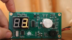 Кухонный таймер своими руками на STM8