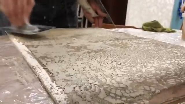 Как сделать трафарет на стене смотреть онлайн