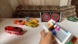 Сборка ваз 2115 из Лего