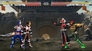 FAIZ/BLADE VS WIZARD/OOO - KAMEN RIDER MUGEN 2021 TEAM BATTLE