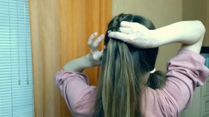 ЗАПЛЕТАЕМ  2 ФРАНЦУЗСКИЕ КОСИЧКИ.  ПОДРОБНЫЙ МАСТЕР-КЛАСС.