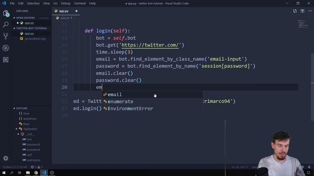 Build A Twitter Bot With Python That Gets You Followers смотреть онлайн
