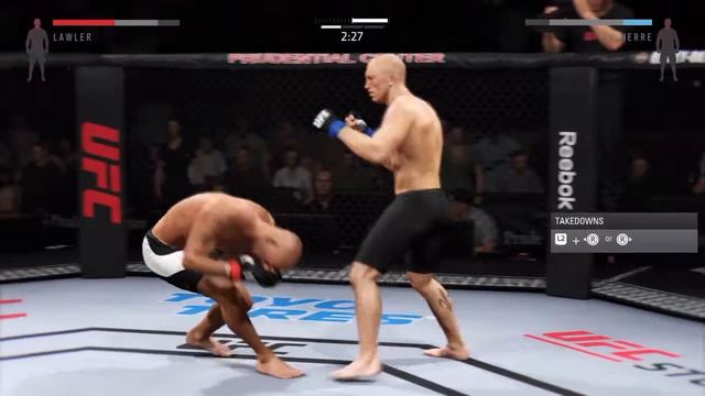 UFC2  Робби Лоулер-Джордж Сент-Пьер