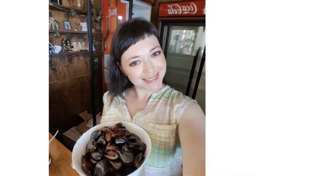 Мидии на костре ?Пицунда. Абхазия. Отель у моря, фотограф в Пицунде ?