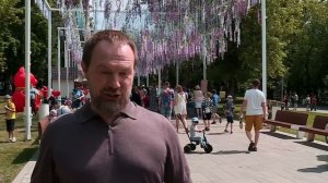 Сегодня в Центральном парке г. Истра прошли массовые мероприятия, приуроченные ко Дню защиты детей