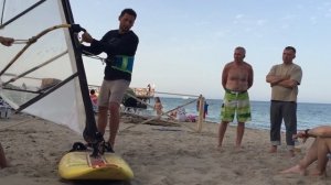 Как правильно идти на ветер в виндсерфинге видео 2