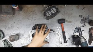 сборка компрессорной головы с412