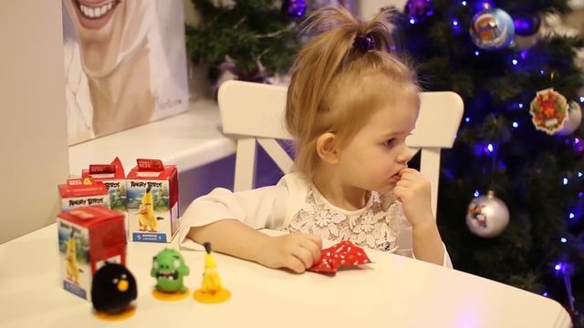 Энгри Бердз & Sweet Box сюрпризы подарки игрушки открываем Angry Birds surprise gifts toys open