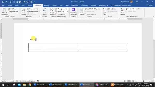 "Error! No text of specified style in document" смотреть онлайн