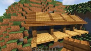 Майнкрафт | Как построить огромный дом в скале  в майнкрафте