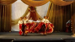 урок танца (кан-кан)