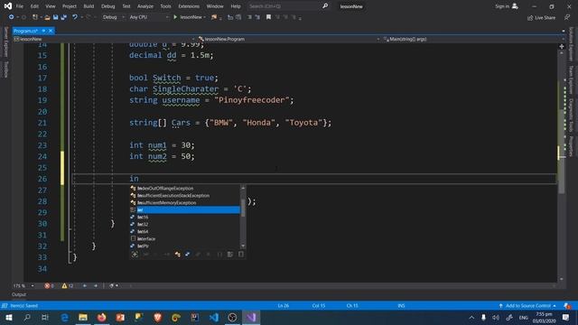 C# Programming for Beginners [TAGALOG]