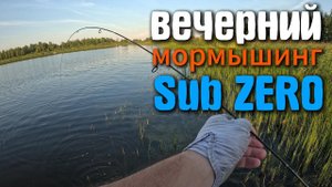 МОРМЫШИНГ с Sub Zero | #gopro  СЪЁМКА в СУМЕРКИ #мормышинг #nanojig