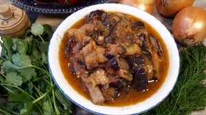 Рецепт из баклажанов. Имам Баялды по-домашнему